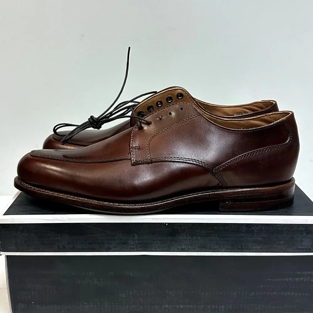 NIB Rancourt & Co. x FootJoy Split Toe Derby Dress Shoe Brown Calf 79206 9 C